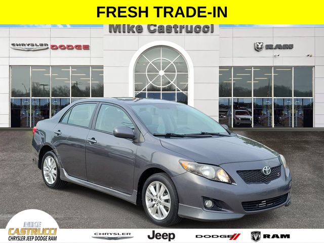 Gray 2010 Toyota Corolla Sedan Front-Wheel Drive 4-Speed Automatic