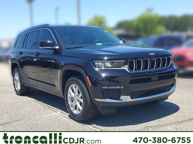 Diamond Black 2023 Jeep Grand Cherokee L SUV / Crossover Four-Wheel Drive 8-Speed Automatic