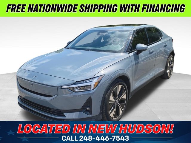 Thunder Metallic 2024 Polestar 2 Sedan All-Wheel Drive 1-Speed Automatic