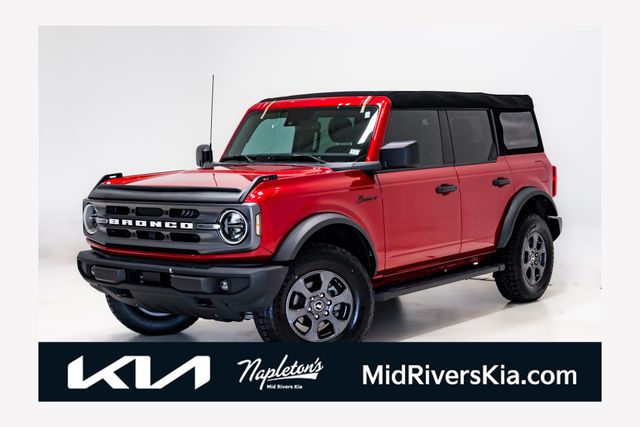 Rapid Red Metallic Tinted Clearcoat 2021 Ford Bronco Big Bend 4-Door 4WD SUV / Crossover Four-Wheel Drive Automatic