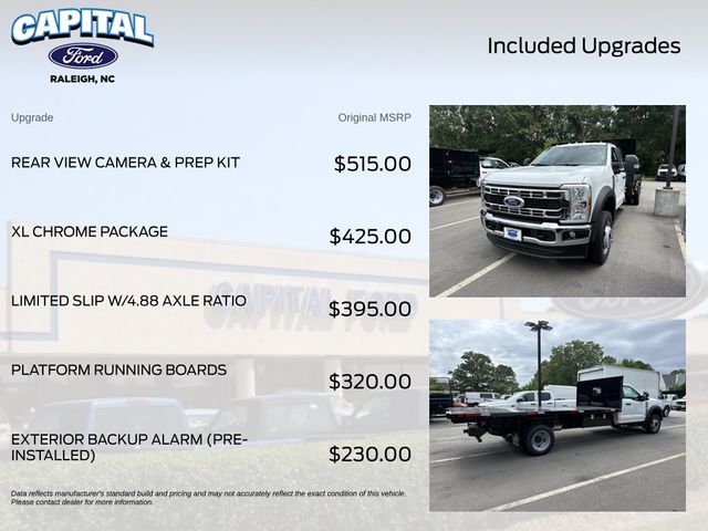 New 2026 White Ford 16FT FLATBED image 3