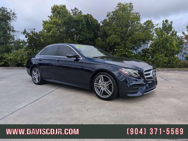 Lunar Blue Metallic 2018 Mercedes-Benz E-Class E 300 Sedan RWD Sedan Rear-Wheel Drive 9-Speed Automatic