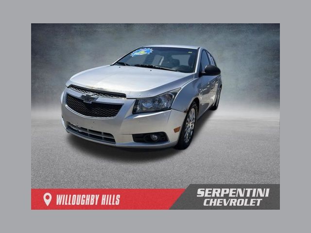 Silver Ice Metallic 2012 Chevrolet Cruze Sedan Front-Wheel Drive 6-Speed Manual Overdrive