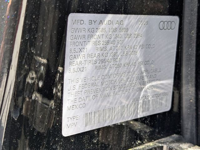 new 2026 Audi SQ5 car, priced at $74,585