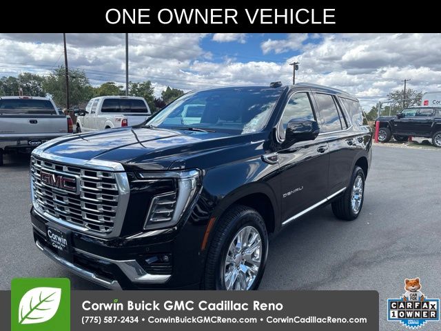 Onyx Black 2025 GMC Yukon SUV / Crossover Four-Wheel Drive 