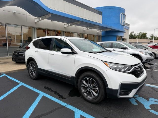 Used 2020 Platinum White Pearl Honda EX image 3