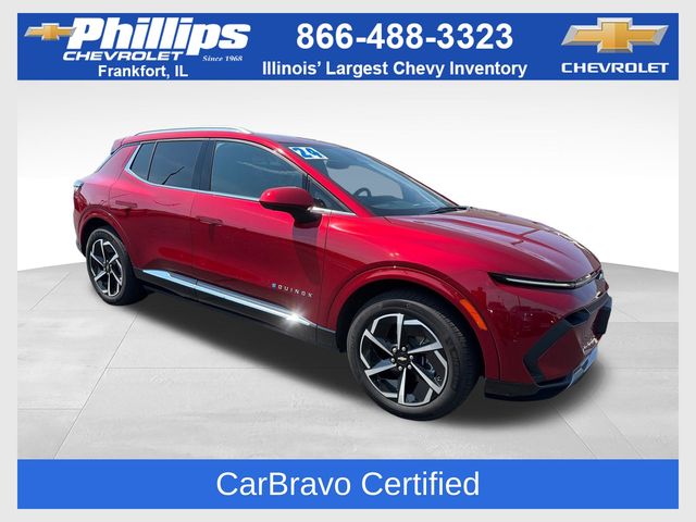 Radiant Red Tintcoat 2024 Chevrolet Equinox EV SUV / Crossover Front-Wheel Drive 1-Speed Automatic
