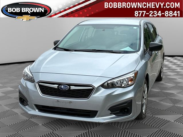 Ice Silver Metallic 2018 Subaru Impreza Hatchback All-Wheel Drive Continuously Variable Transmission
