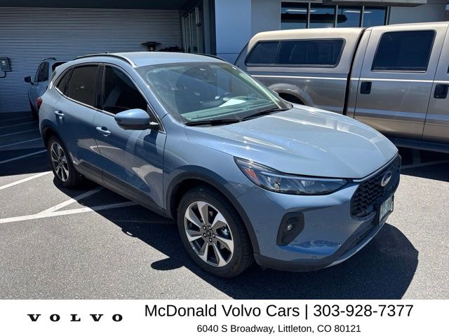 Vapor Blue 2024 Ford Escape Hybrid Platinum AWD SUV / Crossover All-Wheel Drive Continuously Variable Transmission