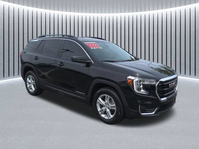 Black (Ebony Twilight Metallic) 2022 GMC Terrain SUV / Crossover All-Wheel Drive 9-Speed Automatic