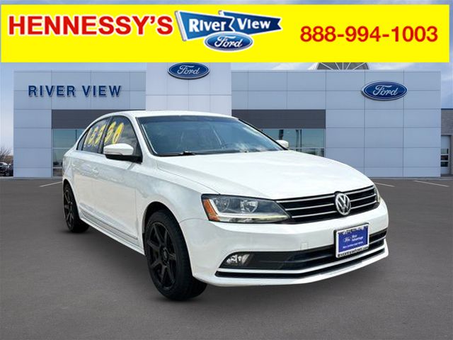 White 2017 Volkswagen Jetta 1.8T SEL FWD Sedan Front-Wheel Drive 6-Speed Automatic