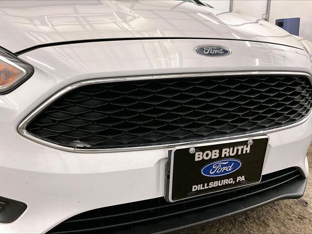 2018 Ford Focus S White at Phil Fitts Ford