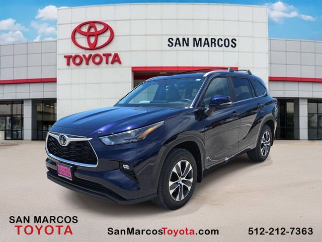 Blue 2026 Toyota Highlander XLE AWD SUV / Crossover All-Wheel Drive 8-Speed Automatic