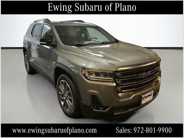 Gray (Satin Steel Metallic) 2020 GMC Acadia AT4 AWD SUV / Crossover Four-Wheel Drive 9-Speed Automatic