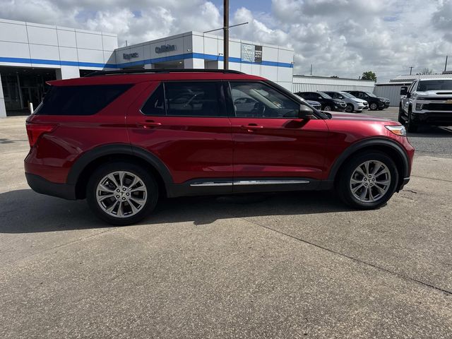 2022 Ford Explorer XLT Red at Toyota of Kenner