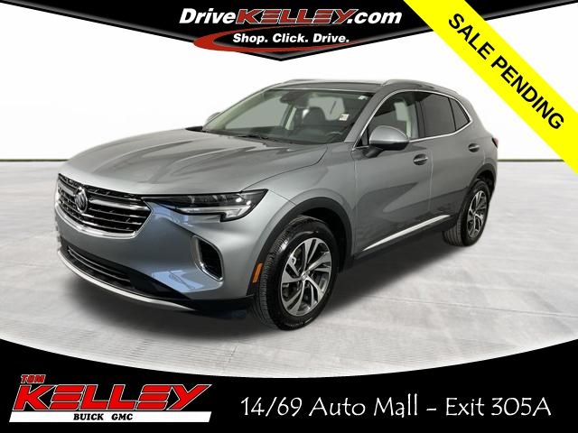 Moonstone Gray Metallic 2023 Buick Envision Essence AWD SUV / Crossover All-Wheel Drive 9-Speed Automatic