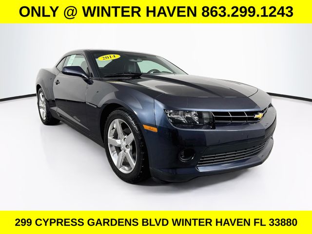 Blue 2014 Chevrolet Camaro Coupe Rear-Wheel Drive 6-Speed Automatic