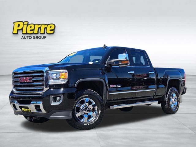 Onyx Black 2015 GMC Sierra 3500HD Pickup Truck Four-Wheel Drive 6-Speed Automatic