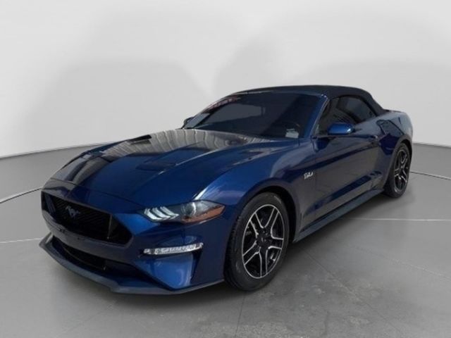 Gray Metallic 2021 Ford Mustang GT Premium Convertible RWD Convertible Rear-Wheel Drive Automatic