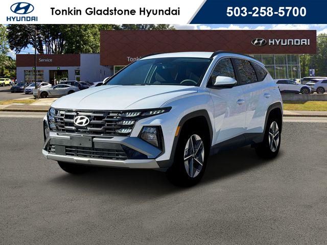 Creamy White Pearl 2026 Hyundai Tucson Hybrid Plug-In SUV / Crossover All-Wheel Drive 6-Speed Automatic
