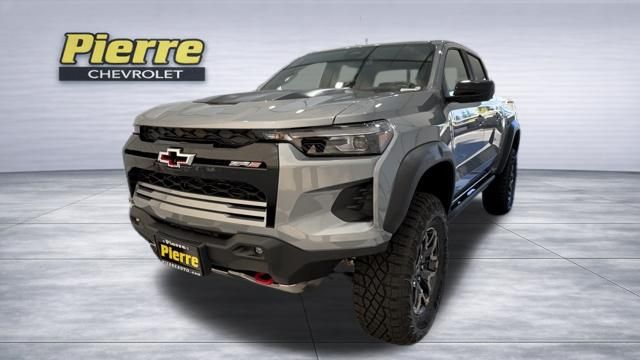 Sterling Gray Metallic 2026 Chevrolet Colorado ZR2 Crew Cab 4WD Pickup Truck Four-Wheel Drive 8-Speed Automatic