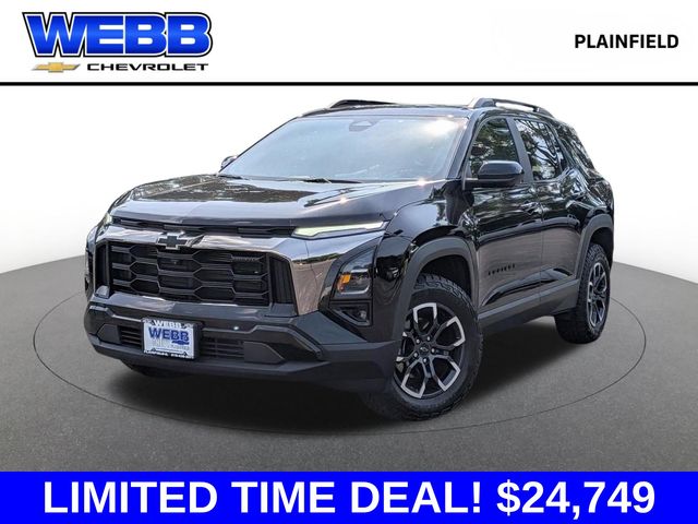 Mosaic Black Metallic 2025 Chevrolet Equinox SUV / Crossover Front-Wheel Drive Continuously Variable Transmission