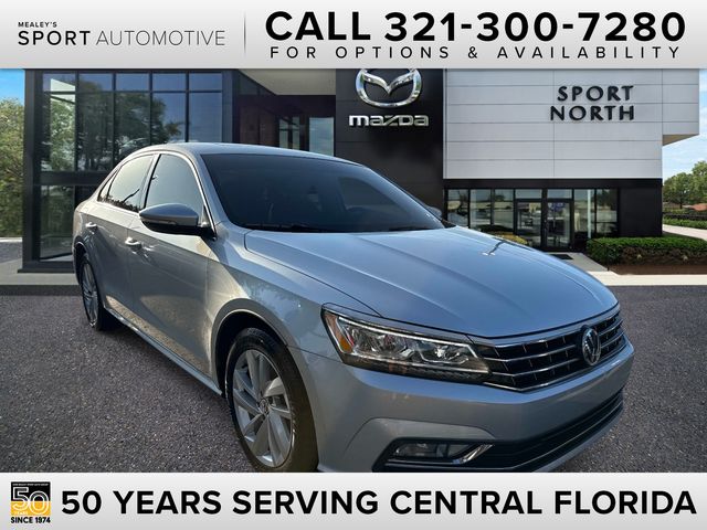 Reflex Silver Metallic 2018 Volkswagen Passat Sedan Front-Wheel Drive 6-Speed Automatic