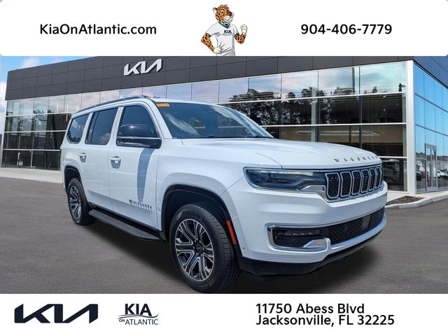Bright White Clearcoat 2025 Jeep Wagoneer SUV / Crossover Four-Wheel Drive 8-Speed Automatic