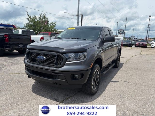 Cactus Gray 2021 Ford Ranger Pickup Truck Four-Wheel Drive Automatic