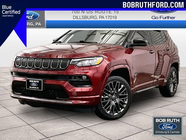 2022 Jeep Compass High Altitude Red at Grove City Ford