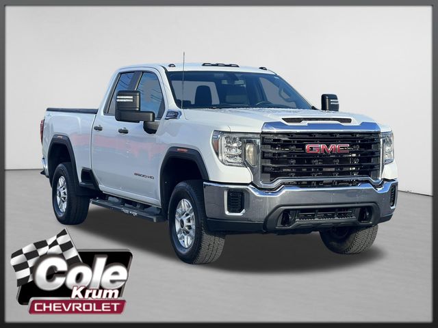 Summit White 2020 GMC Sierra 2500HD Base Double Cab 4WD Pickup Truck Four-Wheel Drive 6-Speed Automatic