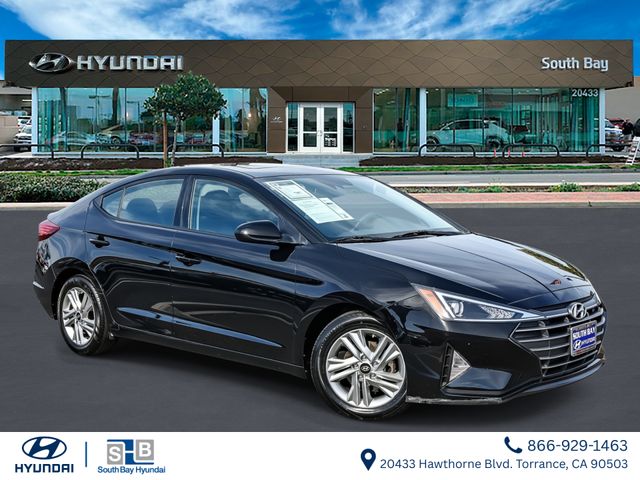 Phantom Black 2020 Hyundai Elantra Value Edition FWD Sedan Front-Wheel Drive Continuously Variable Transmission
