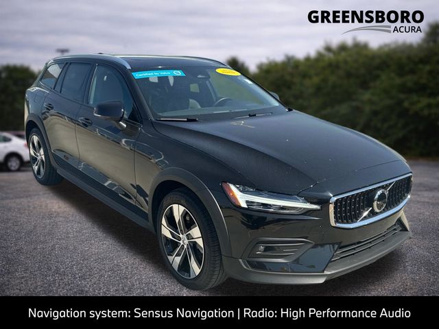 Onyx Black Metallic 2025 Volvo V60 Wagon All-Wheel Drive Automatic