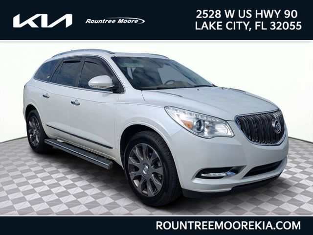 White Frost 2017 Buick Enclave Premium FWD SUV / Crossover Front-Wheel Drive 6-Speed Automatic Overdrive