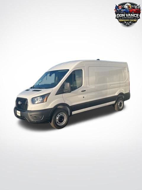 Oxford White 2026 Ford Transit Cargo 250 Medium Roof LB RWD Van Rear-Wheel Drive