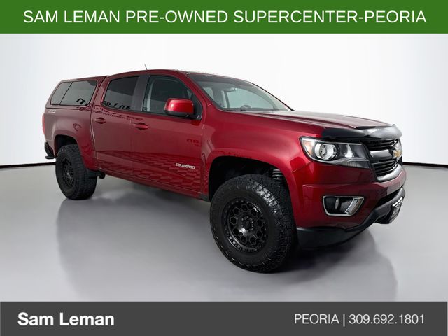 Cajun Red Tintcoat 2018 Chevrolet Colorado Pickup Truck Four-Wheel Drive 8-Speed Automatic