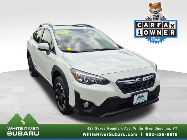 Crystal White Pearl 2023 Subaru Crosstrek SUV / Crossover All-Wheel Drive Continuously Variable Transmission