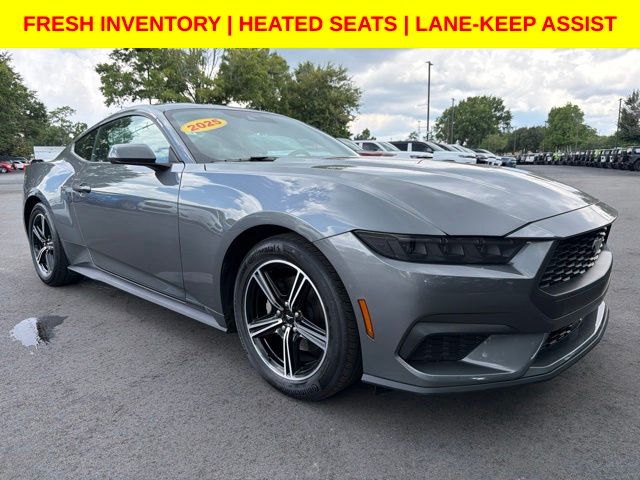 Carbonized Gray Metallic 2025 Ford Mustang Coupe Rear-Wheel Drive Automatic