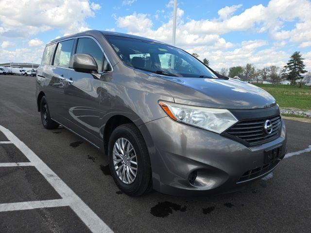 Titanium 2014 Nissan Quest 3.5 S Minivan Front-Wheel Drive Continuously Variable Transmission
