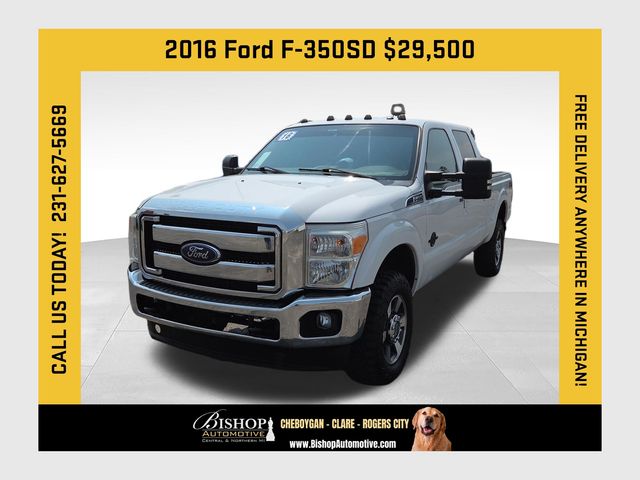 Oxford White 2016 Ford F-350 Super Duty Pickup Truck Four-Wheel Drive 6-Speed Automatic