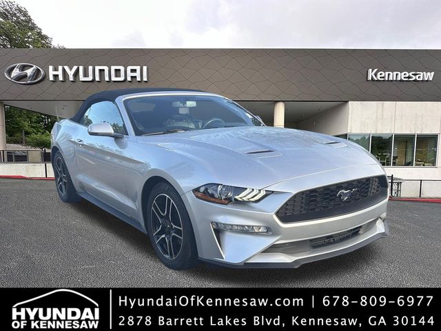 Ingot Silver 2018 Ford Mustang Convertible Rear-Wheel Drive Automatic