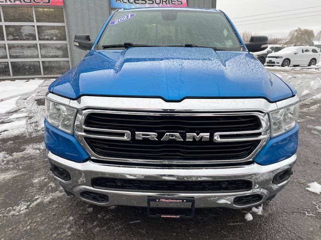 2021 Ram 1500 Big Horn/Lone Star - Hydro Blue Pearlcoat exterior view 2