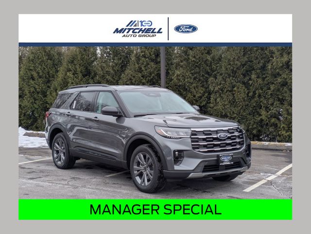 Carbonized Gray Metallic 2026 Ford Explorer SUV / Crossover All-Wheel Drive Automatic
