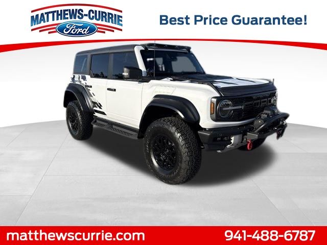 Oxford White 2023 Ford Bronco Raptor 4WD SUV / Crossover Four-Wheel Drive Automatic