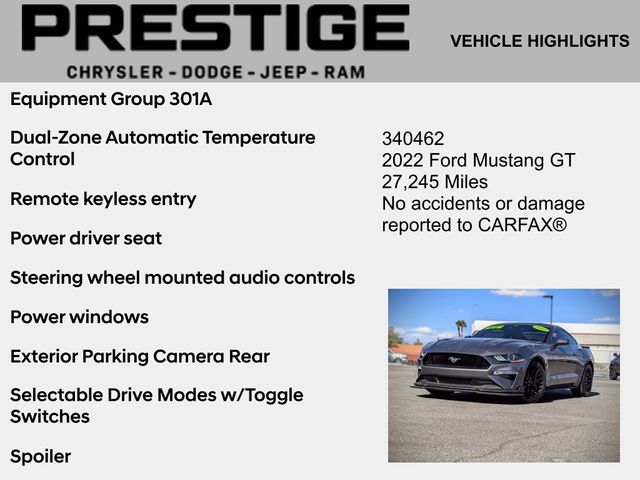 2022 Ford Mustang GT 2