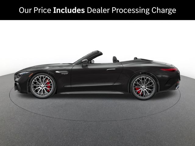 Obsidian Black 2026 Mercedes-Benz SL-Class Convertible All-Wheel Drive 9-Speed Automatic