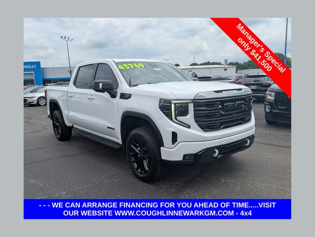 Summit White 2024 GMC Sierra 1500 Pickup Truck Four-Wheel Drive Automatic