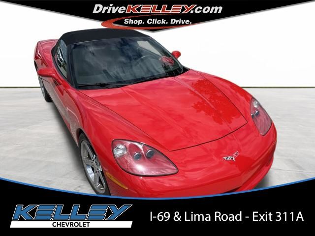 Victory Red 2006 Chevrolet Corvette Convertible Rear-Wheel Drive 6-Speed Manual