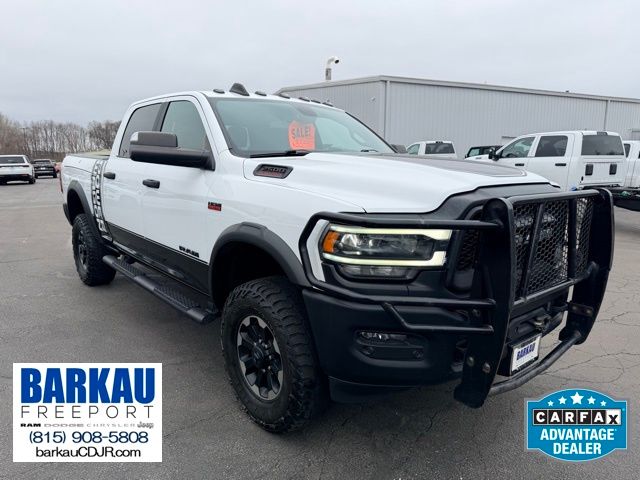 Bright White Clearcoat 2020 RAM 2500 Power Wagon Crew Cab 4WD Pickup Truck Four-Wheel Drive 8-Speed Automatic