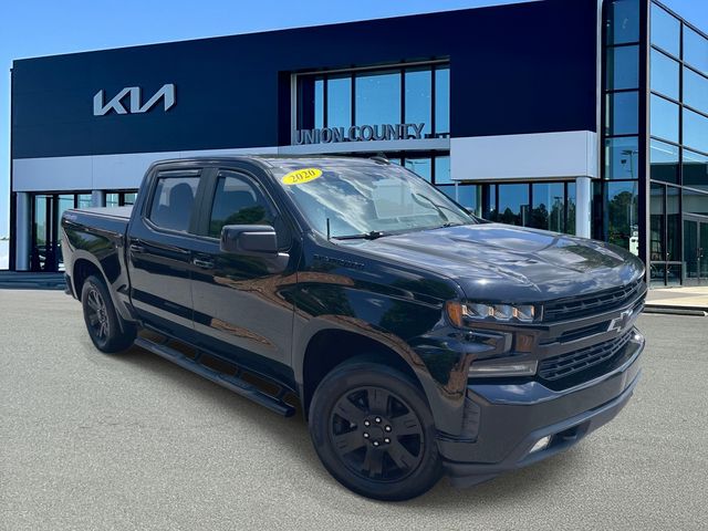Black 2020 Chevrolet Silverado 1500 Pickup Truck Four-Wheel Drive 8-Speed Automatic